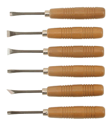 Japanese Carving Chisels 765-5000 Japanese Carving Tools (set of 6) 765-5000